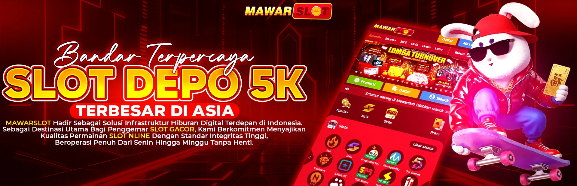 Selamat Datang di Sarana Depo SLOT 5K Dana & Apk Slot Paling Gacor 2026 | Update Juli